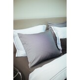 Housse de couette HOME Milano Off Black 140x220 cm (coton satiné)