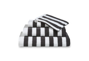 Serviette VERONA Stripes Off Noir