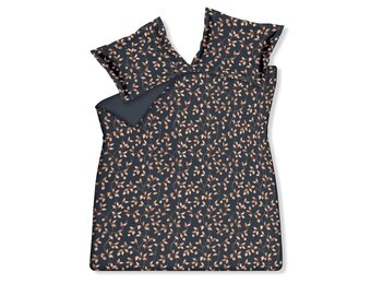 Housse de couette SERENE Encre Bleue 240x220 cm (coton satiné)