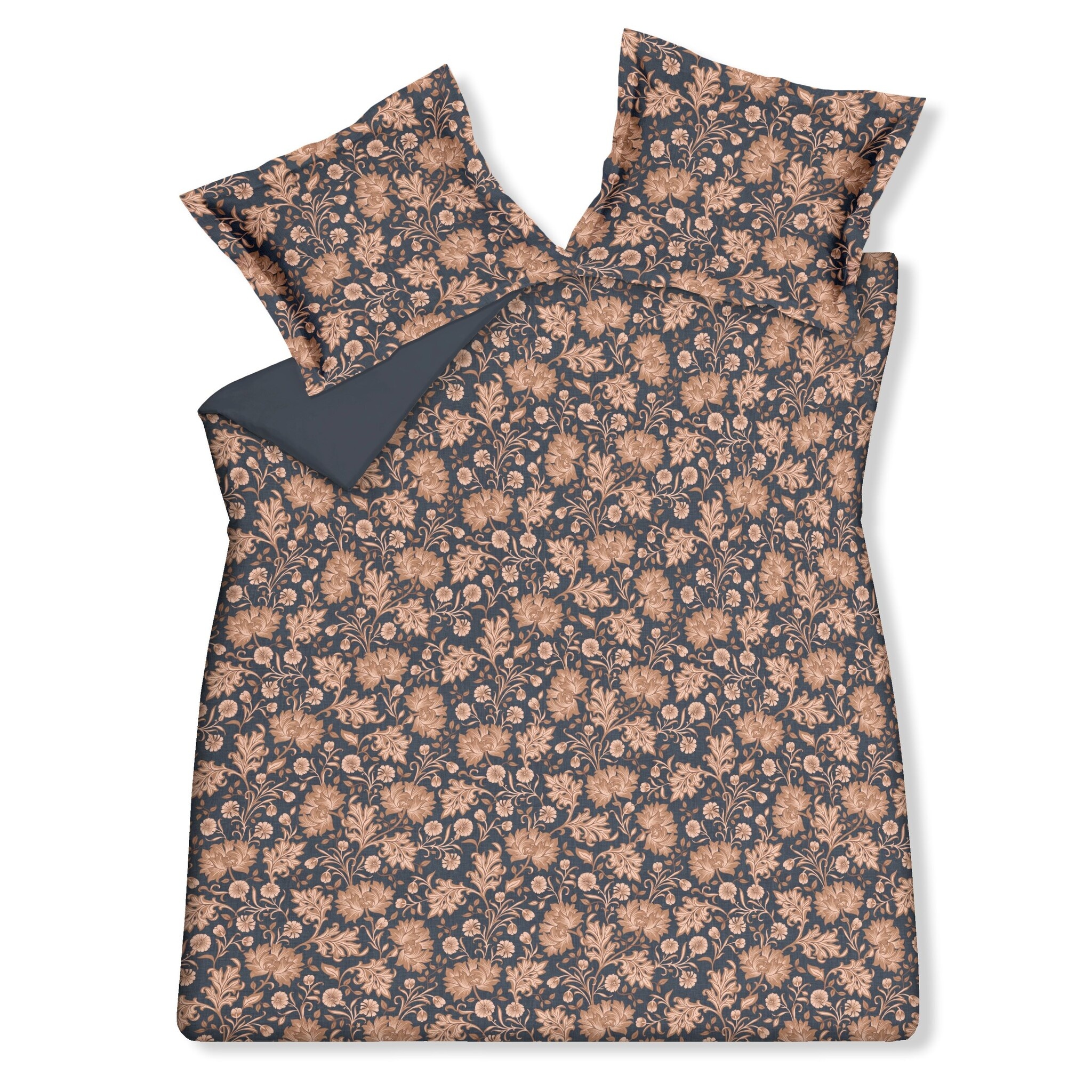 Dekbedovertrek INSPIRING Blue Ink 200x220 cm (satijnkatoen)