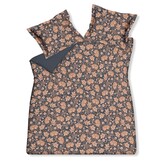 Housse de couette INSPIRANT Encre Bleue 240x220 cm (coton satiné)