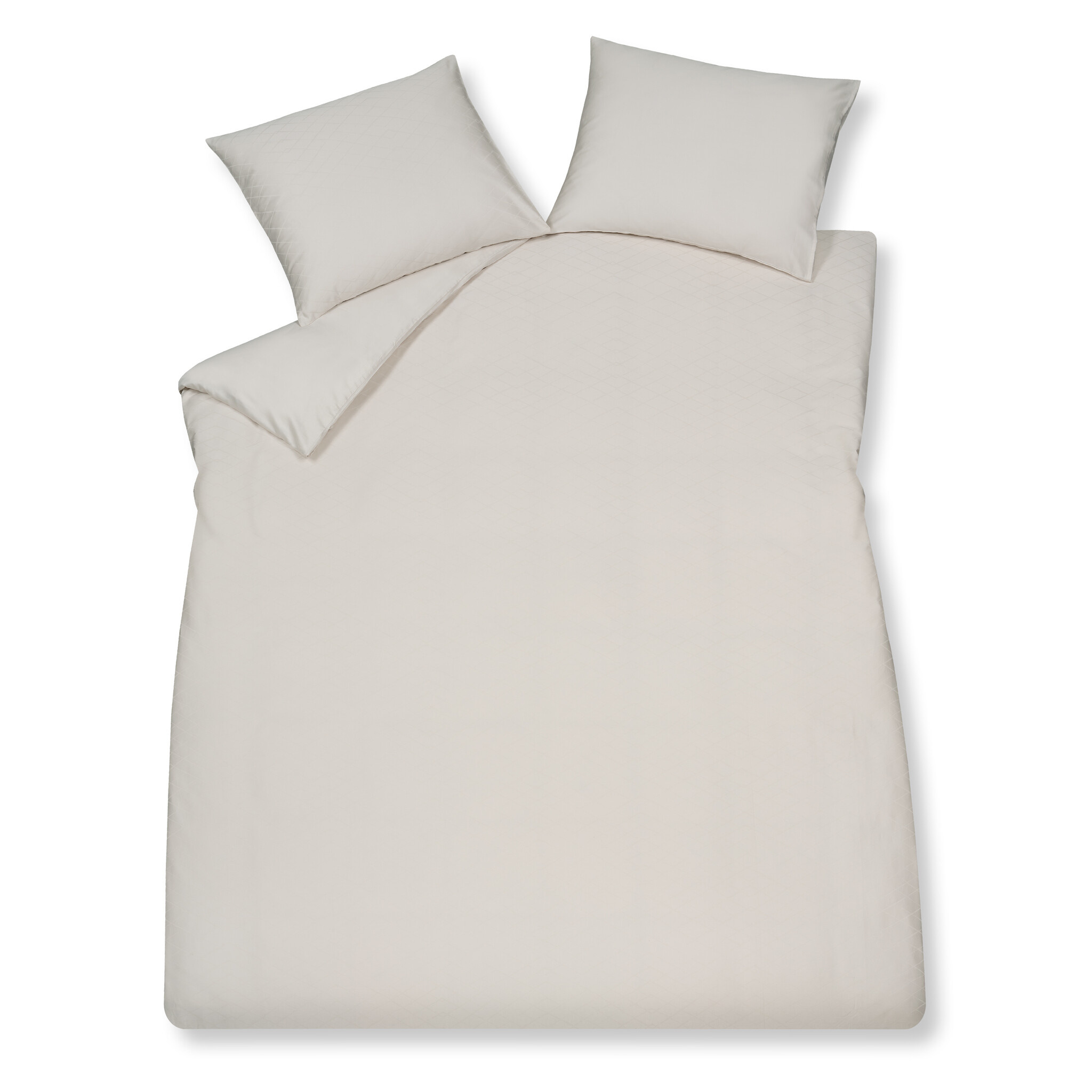 Duvet cover PURITY Monaco Cream Tan 200x220 cm (satin cotton)