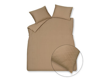 Dekbedovertrek PURITY Monaco Caramel 140x220 cm (satijnkatoen)