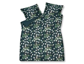 Duvet cover GREEN FEVER Blue Ink 240x220 cm (satin cotton)