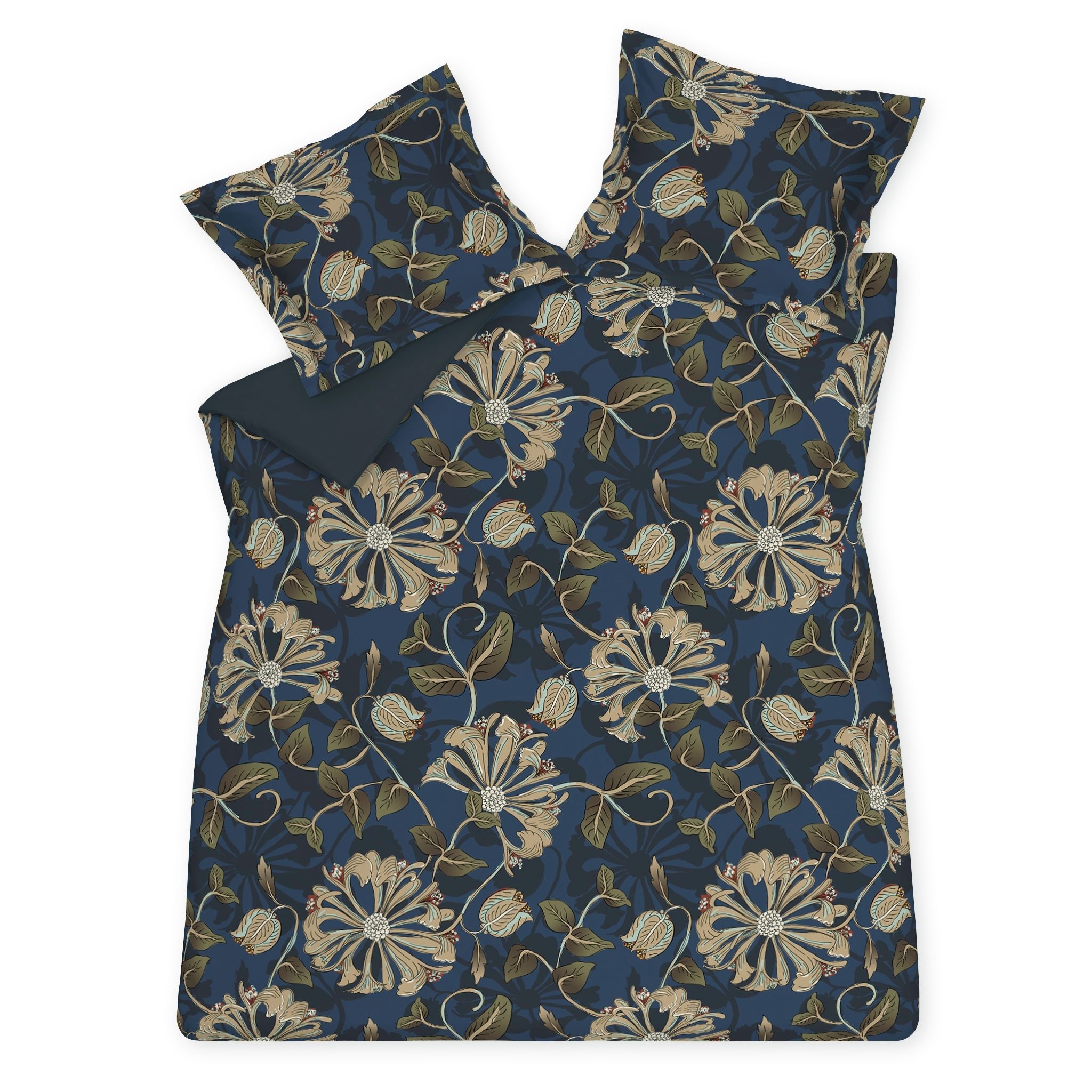 Dekbedovertrek SKY NIGHT Blue Ink 140x220 cm (satijnkatoen)