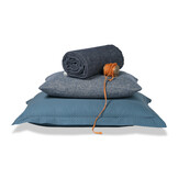 HOME 81 taie d'oreiller 40x55 cm Denim délavé (HCLO18281)