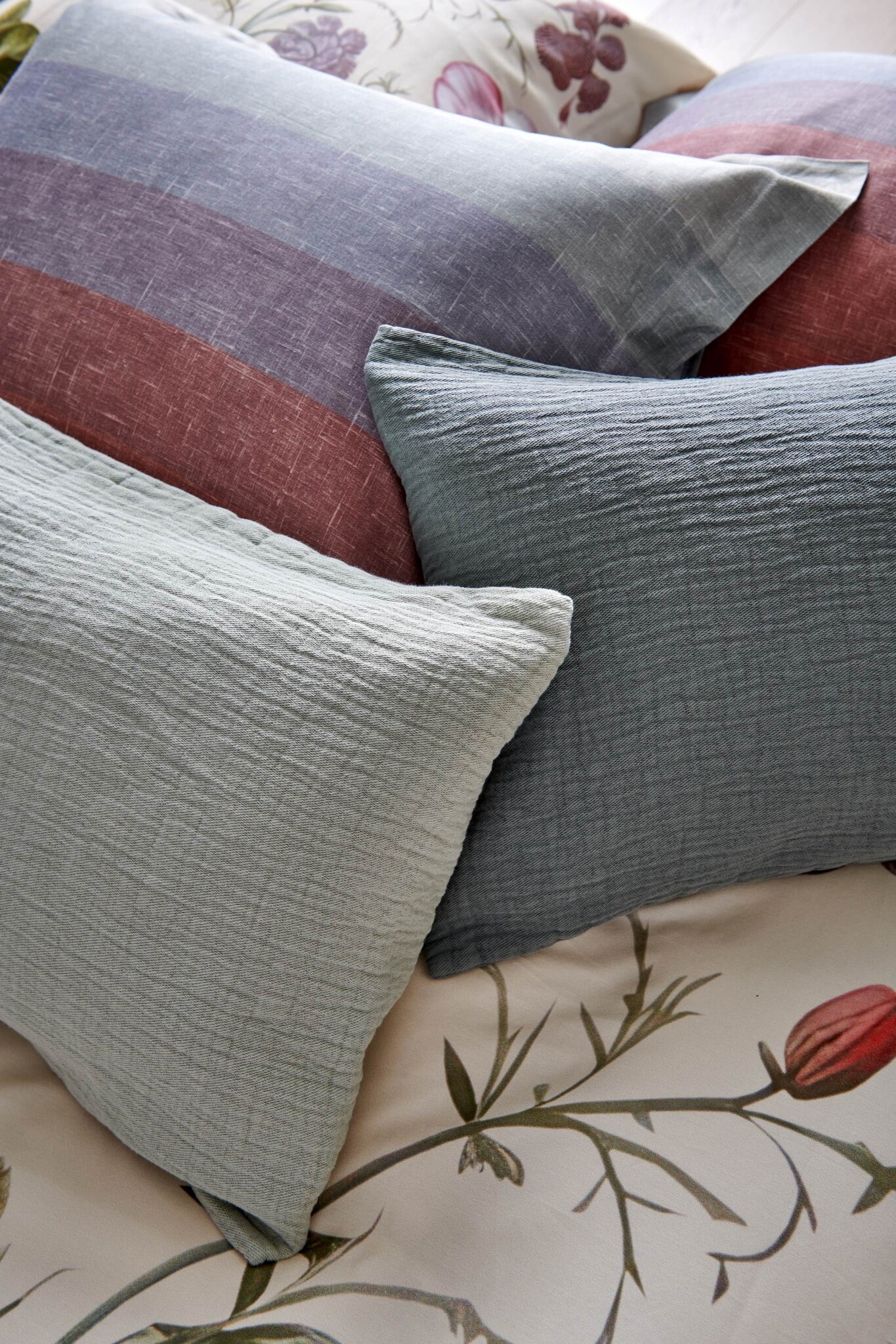 Duvet cover SEASIDE multi 200x220 cm (satin cotton)
