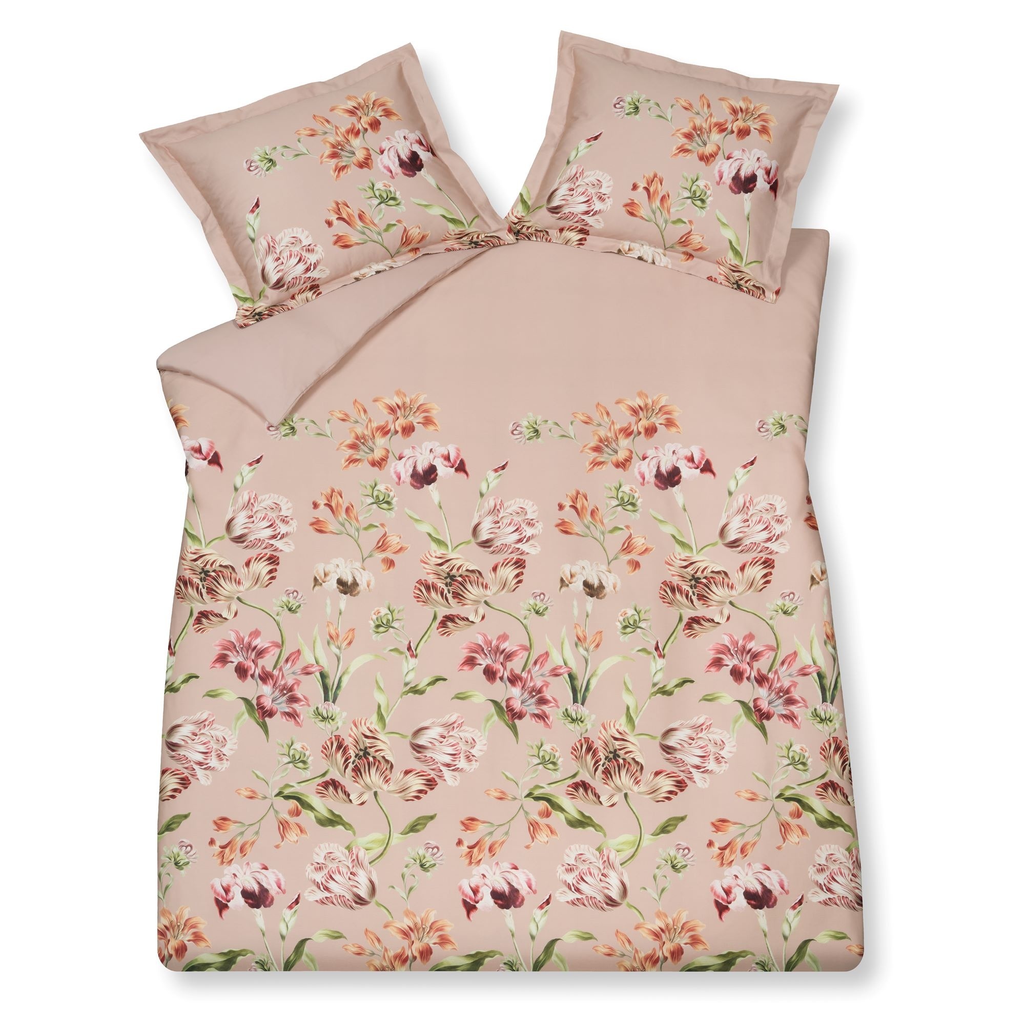 Housse de couette DELICIOUS Blush 240x220 cm (coton satiné)