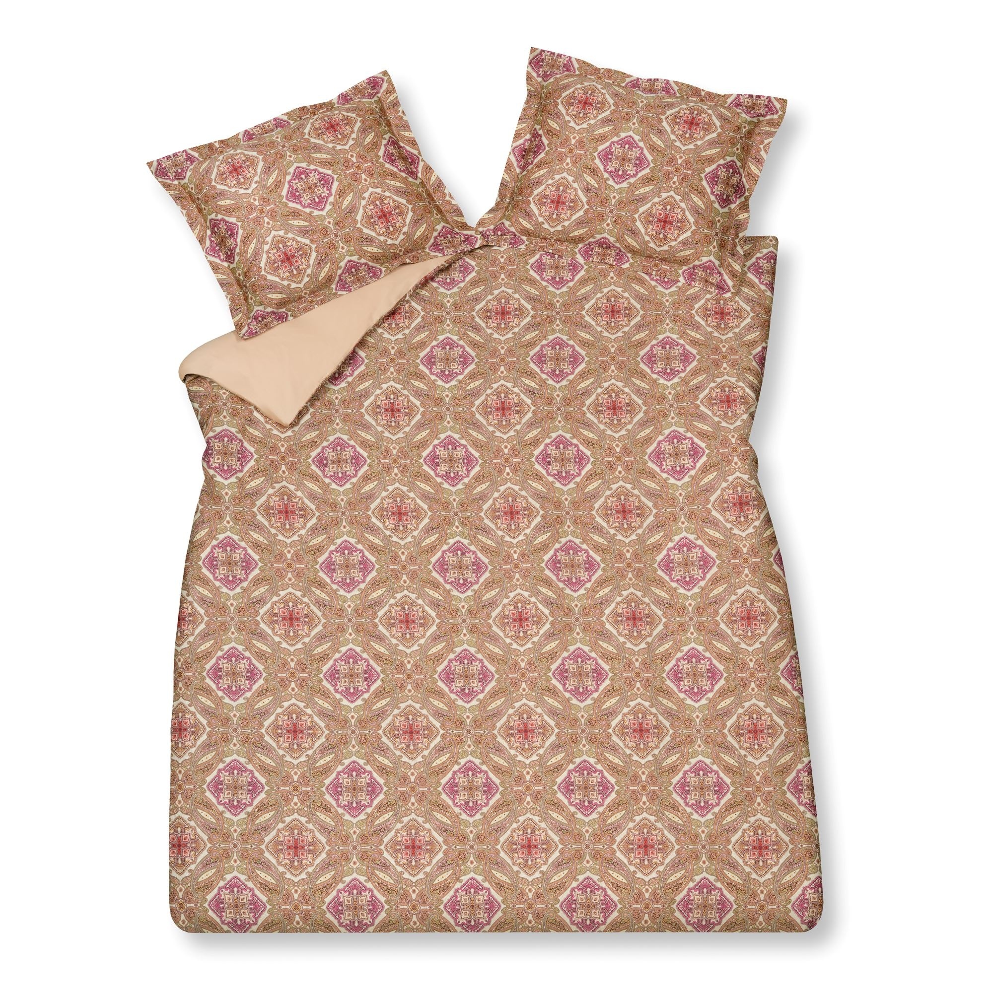 Dekbedovertrek CHARM Apricot Blush 200x220 cm (satijnkatoen)