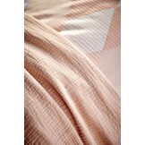 Dekbedovertrek GLAZE Apricot Blush 240x220 cm (satijnkatoen)