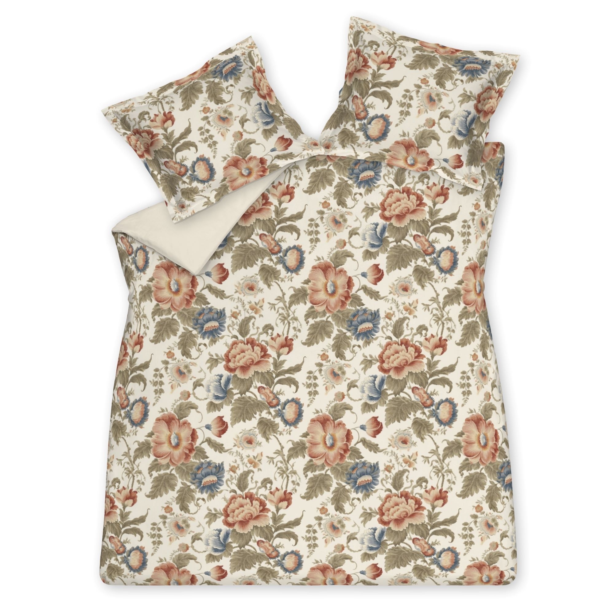 Duvet cover ROMANCE Cream Tan 200x220 cm (satin cotton)