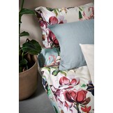 Duvet cover FLOWER MIX Cream Tan 200x220 cm (satin cotton)