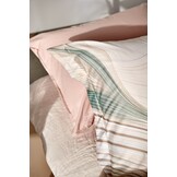 WASHED COTTON dekbedovertrek 240x220 cm Pale Pink (katoen) CLLA20201