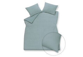Dekbedovertrek PURITY 79 Pearl Blue 240x220 cm (linnen / katoen)