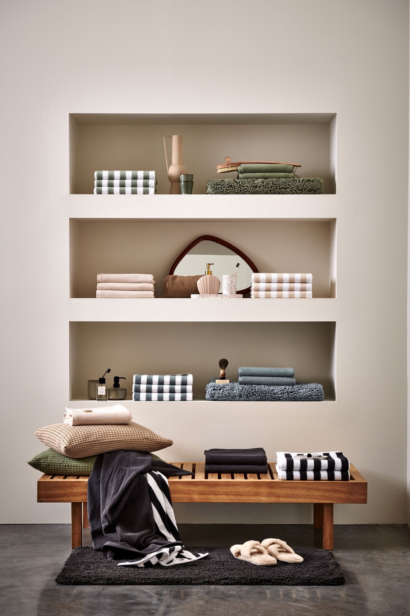 RANGER SPRAY badmat kleur Desert, beige