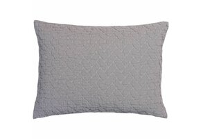 PURE 10 kussensloop Steel Grey 40x55 cm