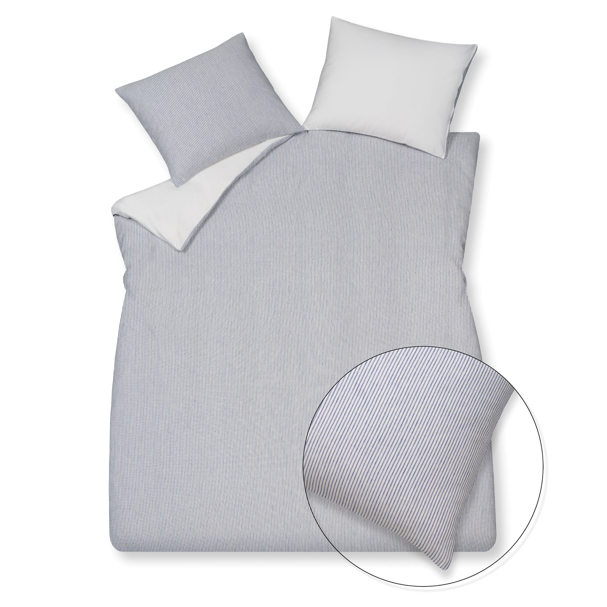 Dekbedovertrek PURE 76 Navy 240x220 cm (linnen/katoen)