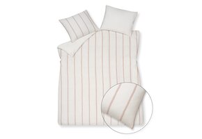 Dekbedovertrek PURE 77 Off White 140x220 cm (linnen/katoen)