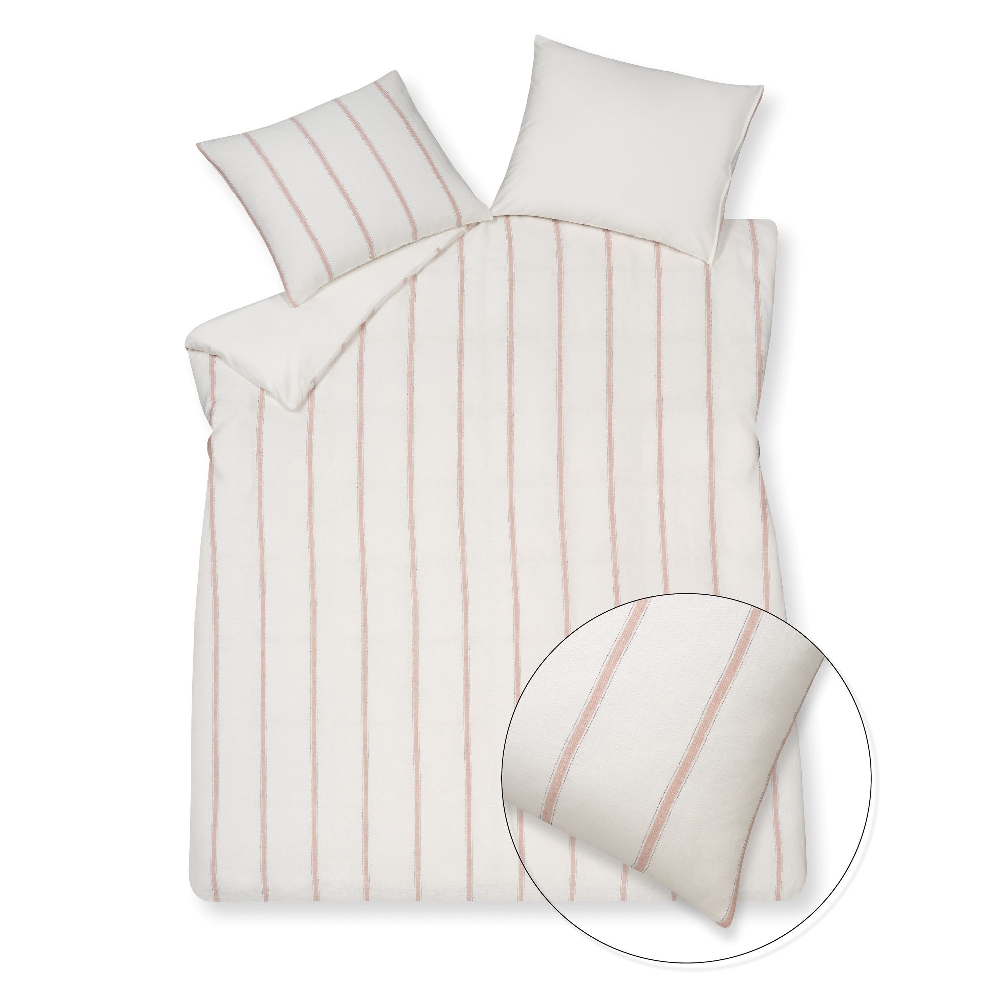 Duvet cover PURE 77 Off White 240x220 cm (linen/cotton)