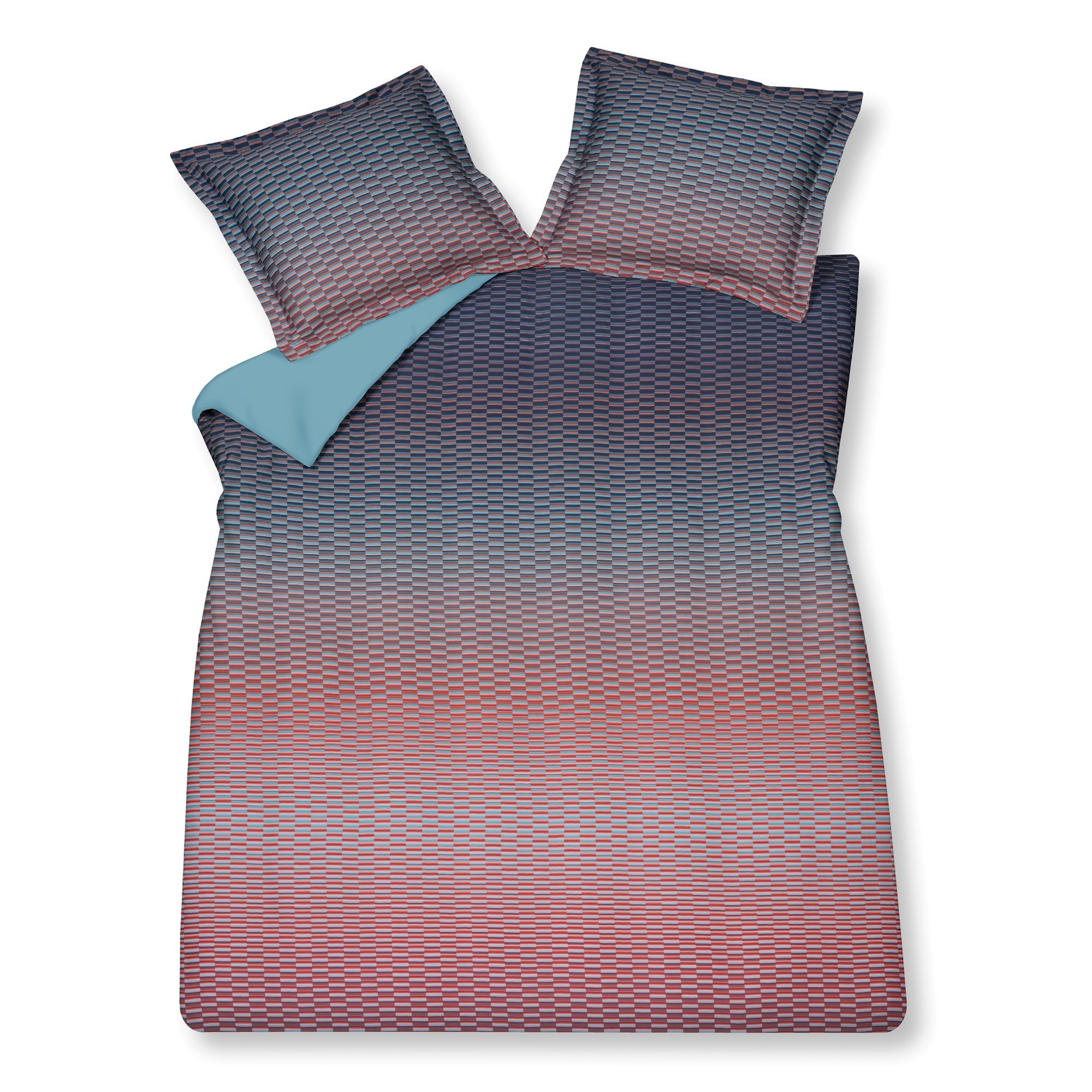 Duvet cover GRAPHIC multi 240x220 cm (satin cotton)