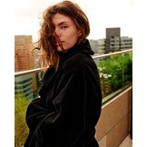 Bathrobe BEAUMONT color Off Black