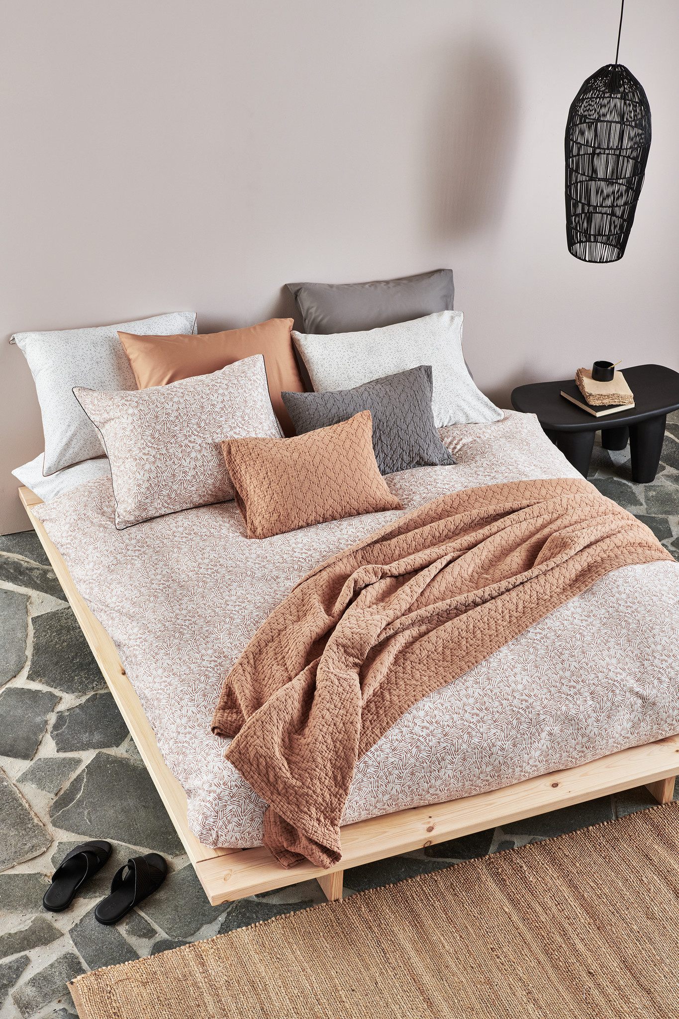 Dekbedovertrek HOME 93 Toffee 240x220 cm (satijnkatoen) HCSA22193