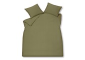 Housse de couette COTON LAVÉ Martini Olive 200x220 cm