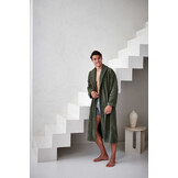 BEAUMONT bathrobe color Sage Green (BAGE14201)