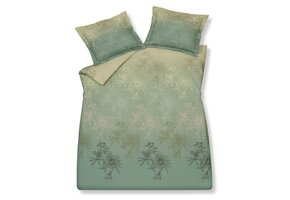 GREEN GIFT housse de couette Vert Fumée 240x220 cm