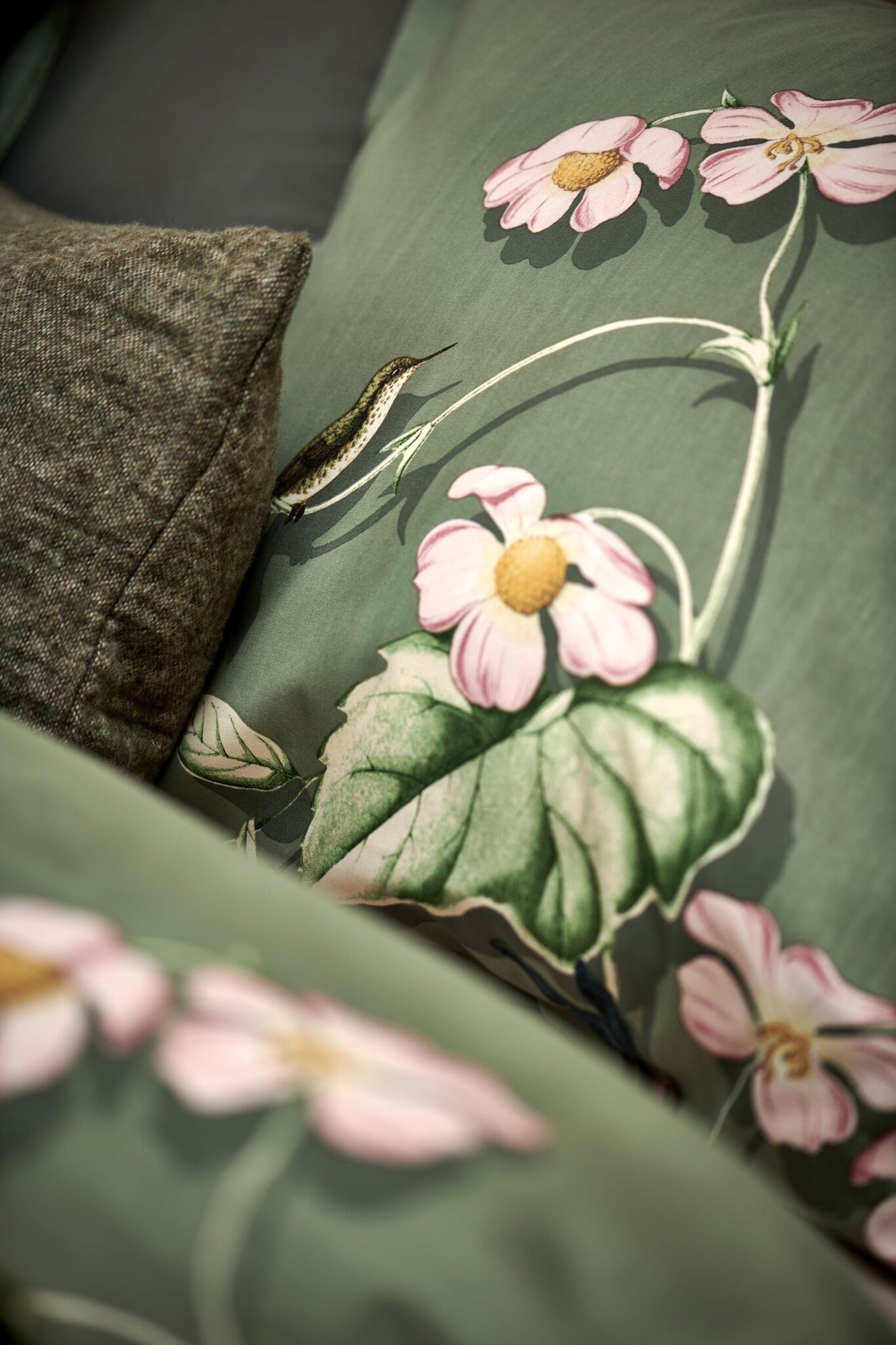 Vandyck STARLING housse de couette Vert Fumée 200x220 cm