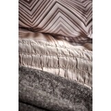 PURE 64 plaid/bedspread 260x260 cm color Linen (cotton)
