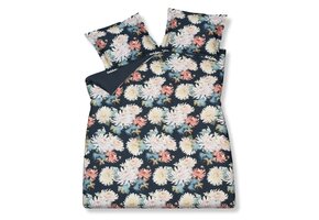 FLORAL BLISS dekbedovertrek Blue Ink 200x220 cm