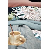 Vandyck FLORAL BLISS housse de couette Encre Bleue 240x220 cm