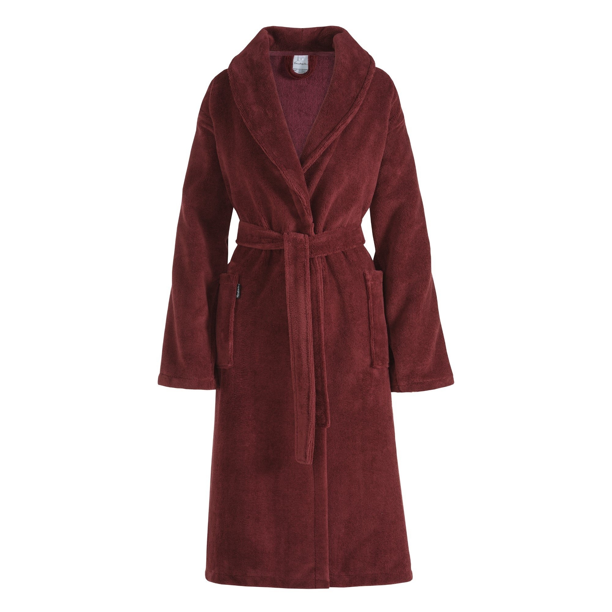 Vandyck BEAUMONT bathrobe Burgundy