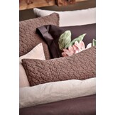 Vandyck PARADISE BLOOM dekbedovertrek Dark Chocolate 240x220 cm