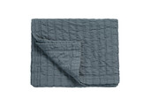 PURE 64 plaid/bedspread 260x260 cm Oceanview (cotton)