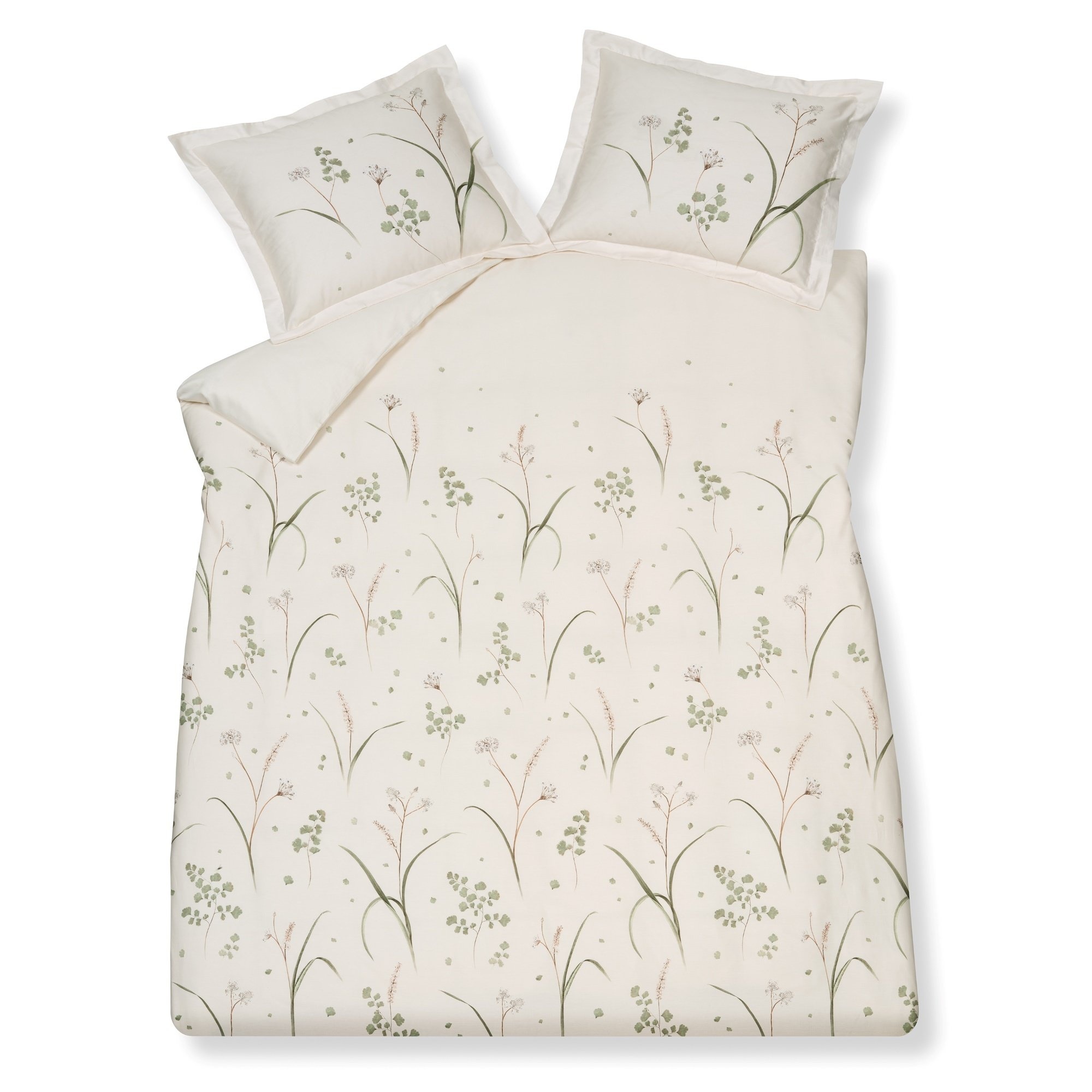Vandyck MELLOW BLOOM housse de couette Crème Tan 200x220 cm