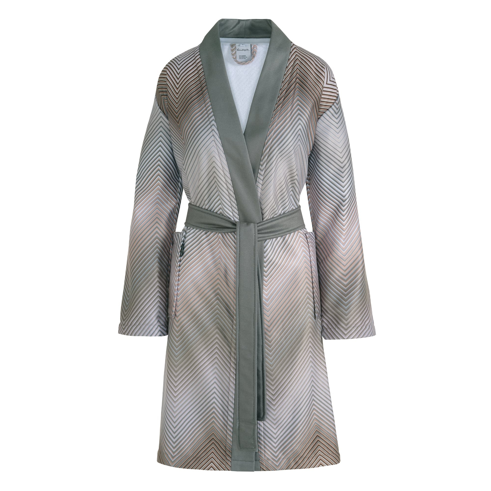 Vandyck BELLA bathrobe Thyme