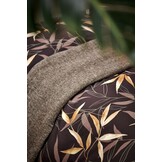 Vandyck ZEN GARDEN dekbedovertrek Dark Chocolate 200x220 cm