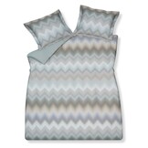Vandyck ZIGGY dekbedovertrek Pearl Blue 240x220 cm