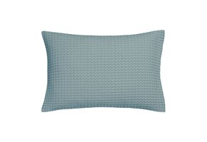 HOME Pique kussensloop Pearl Blue 40x55 cm