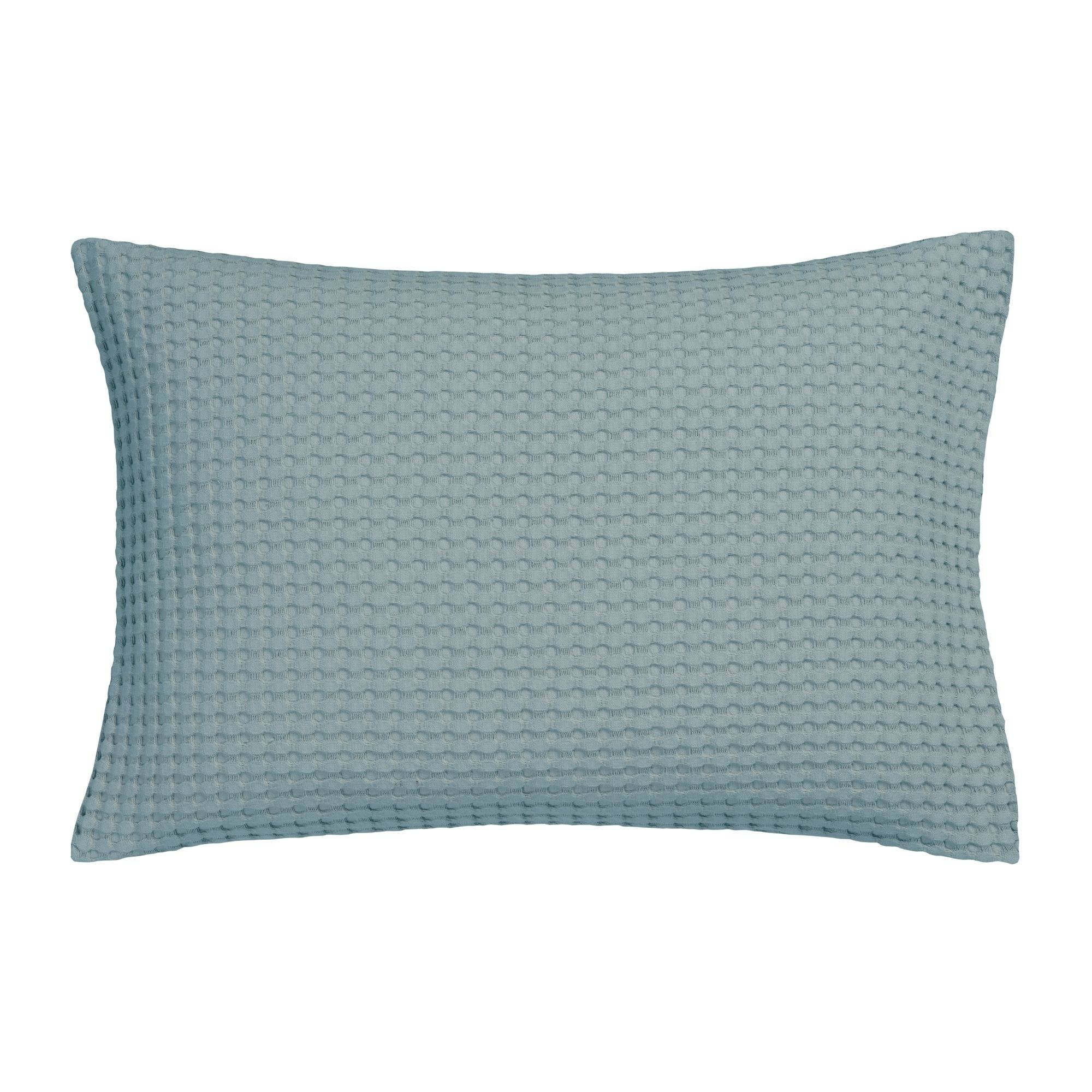 Vandyck HOME Taie d'oreiller piqué Bleu Perle 40x55 cm