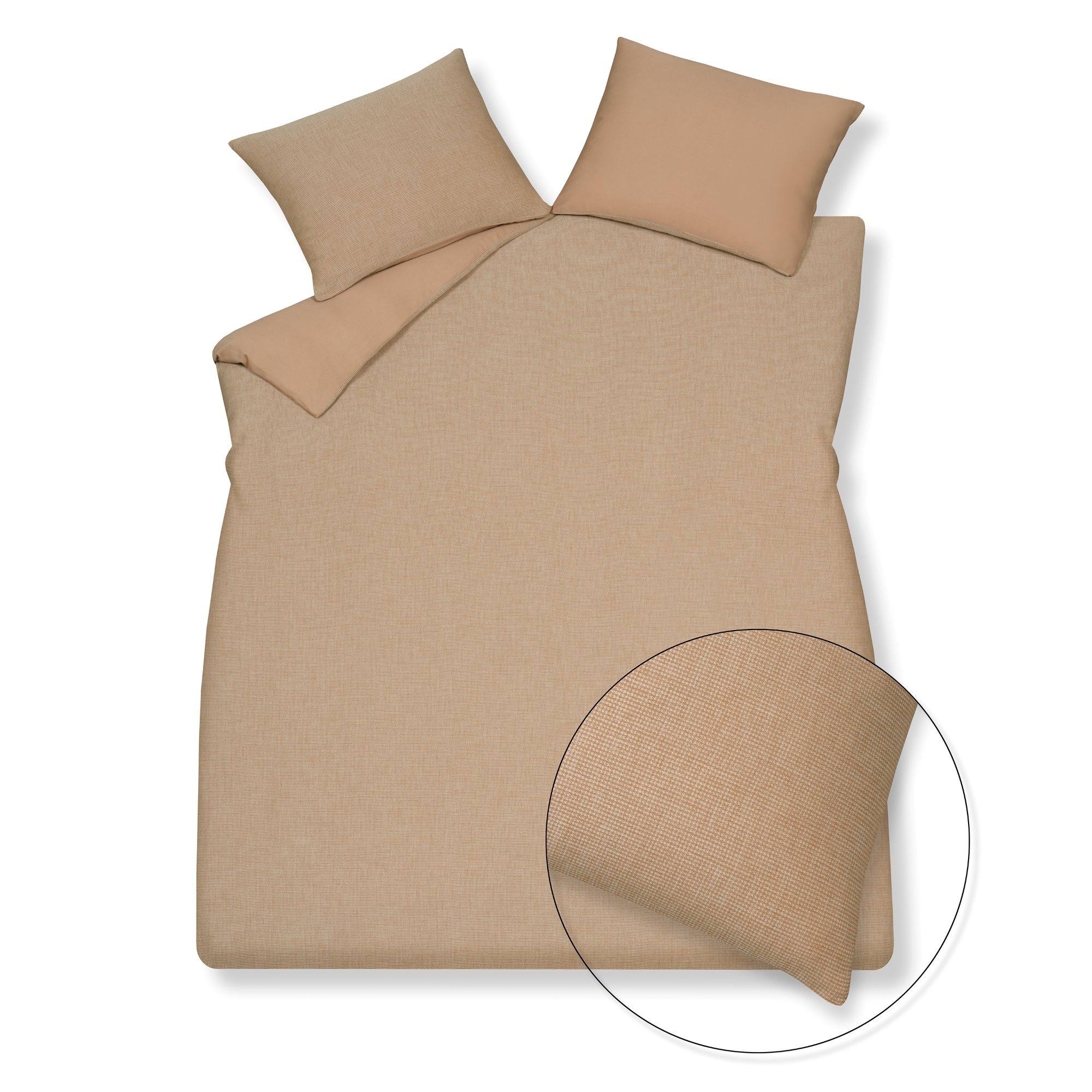 Vandyck PURE 85 duvet cover Praline 140x220 cm