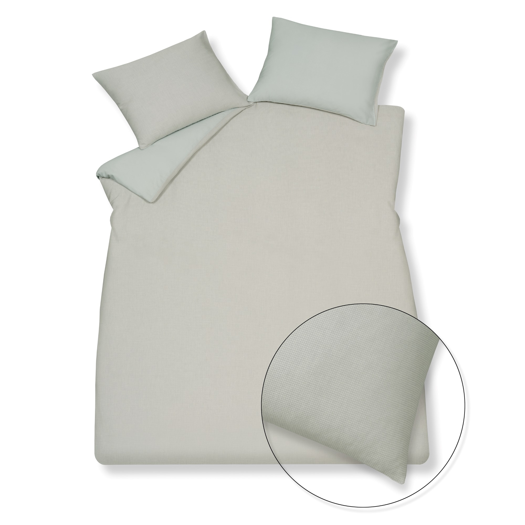 Vandyck PURE 85 housse de couette Bleu Perle 200x220 cm