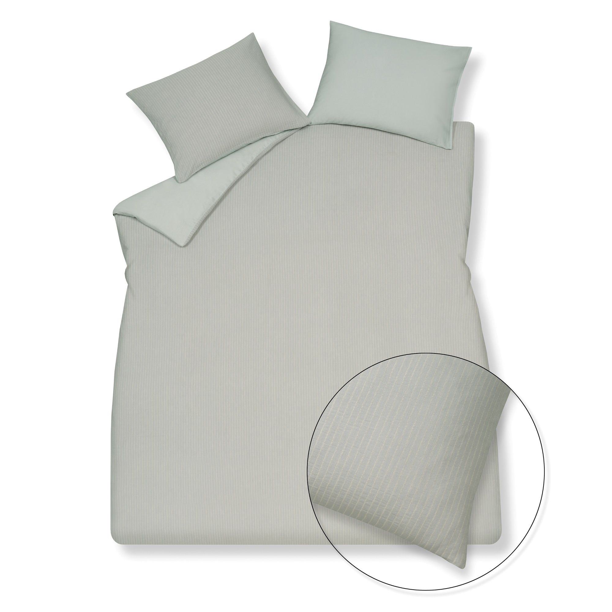 Vandyck PURE 86 dekbedovertrek Pearl Blue 140x220 cm