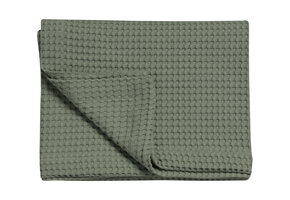 HOME Pique sprei Earth Green 270x250 cm