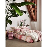 Vandyck HOME Couvre-lit piqué Rose Sépia 270x250 cm