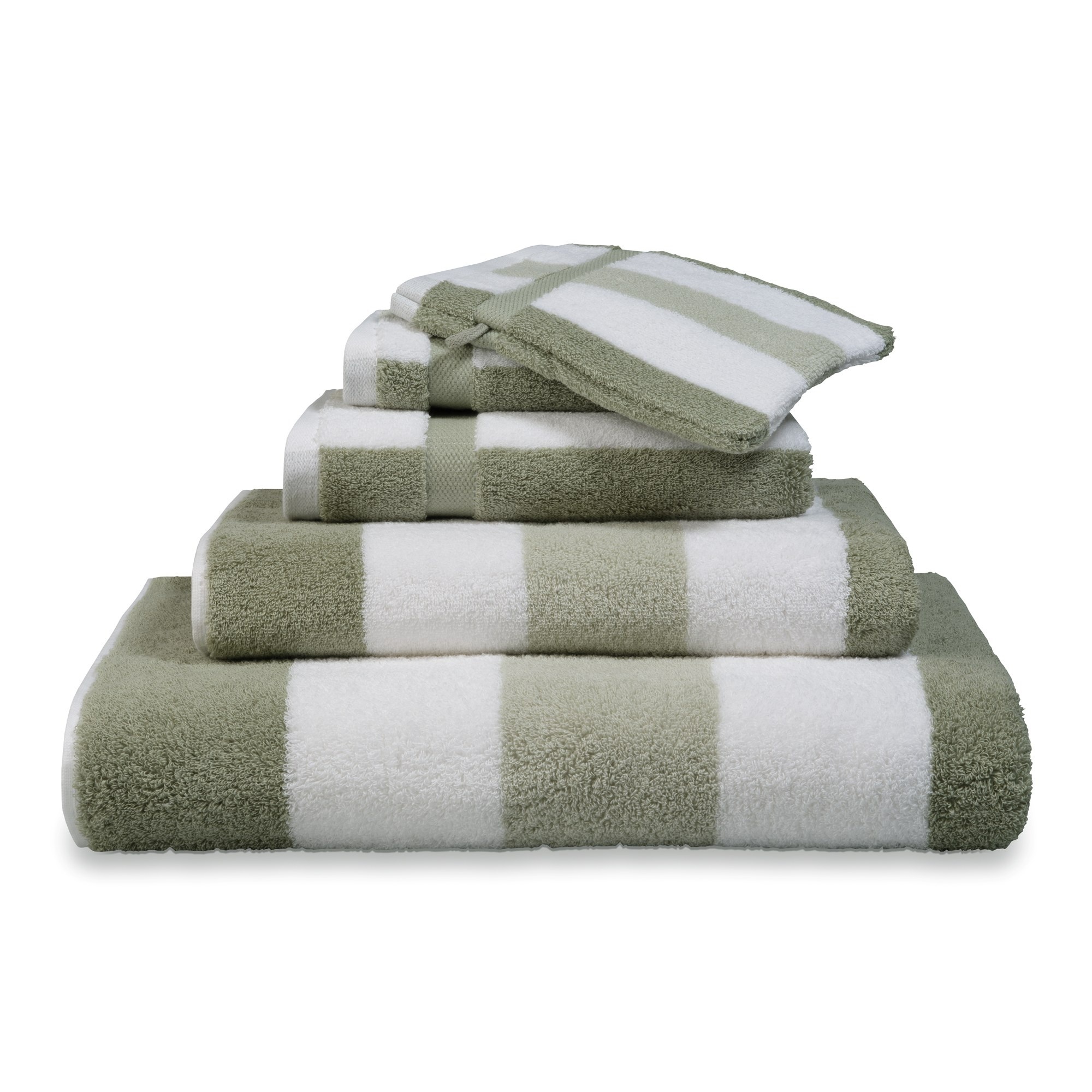 Vandyck VANCOUVER bathroom textiles Smoke Green