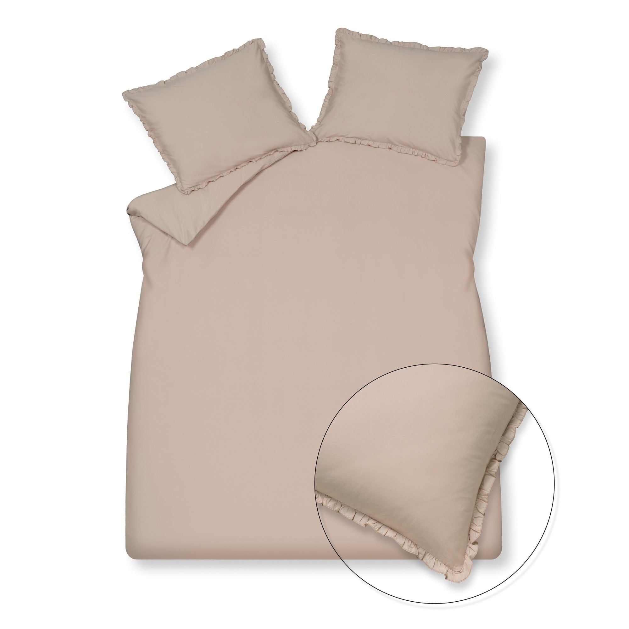 Vandyck PURE 83 dekbedovertrek Blush 140x220 cm