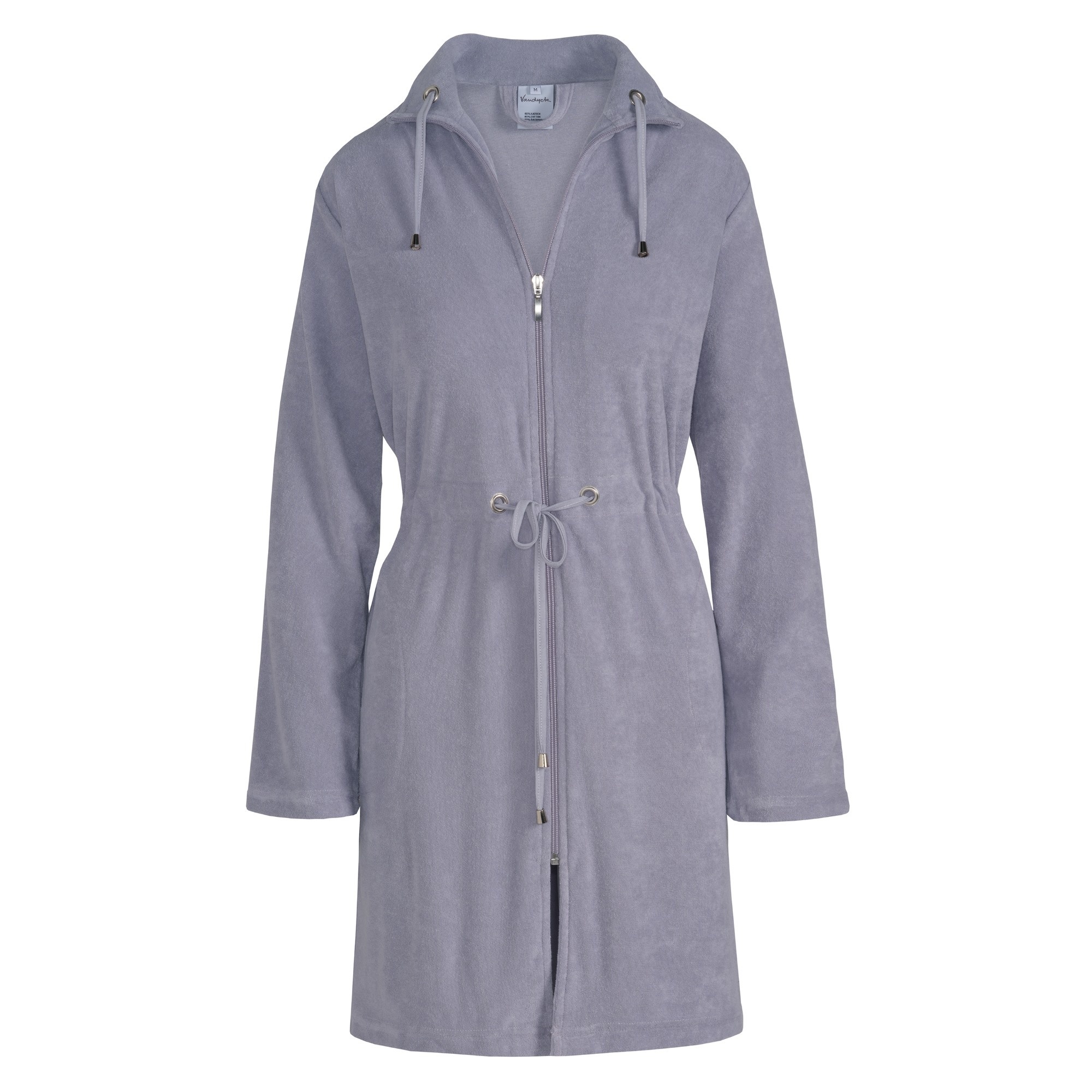 Vandyck VOGUE bathrobe Lavender Blue